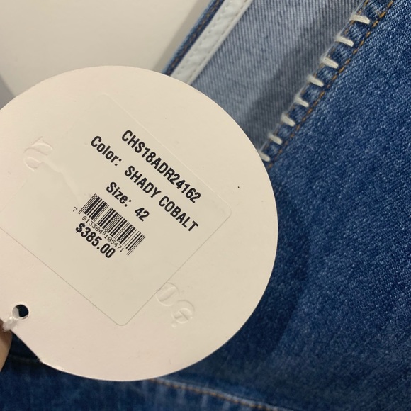 See by Chloe deep-V sleeveless denim mini dress - Picture 8 of 8